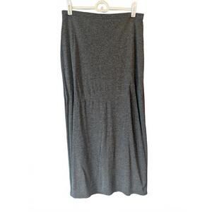 Express 90 Y2K Vintage Grey Maxi Skirt